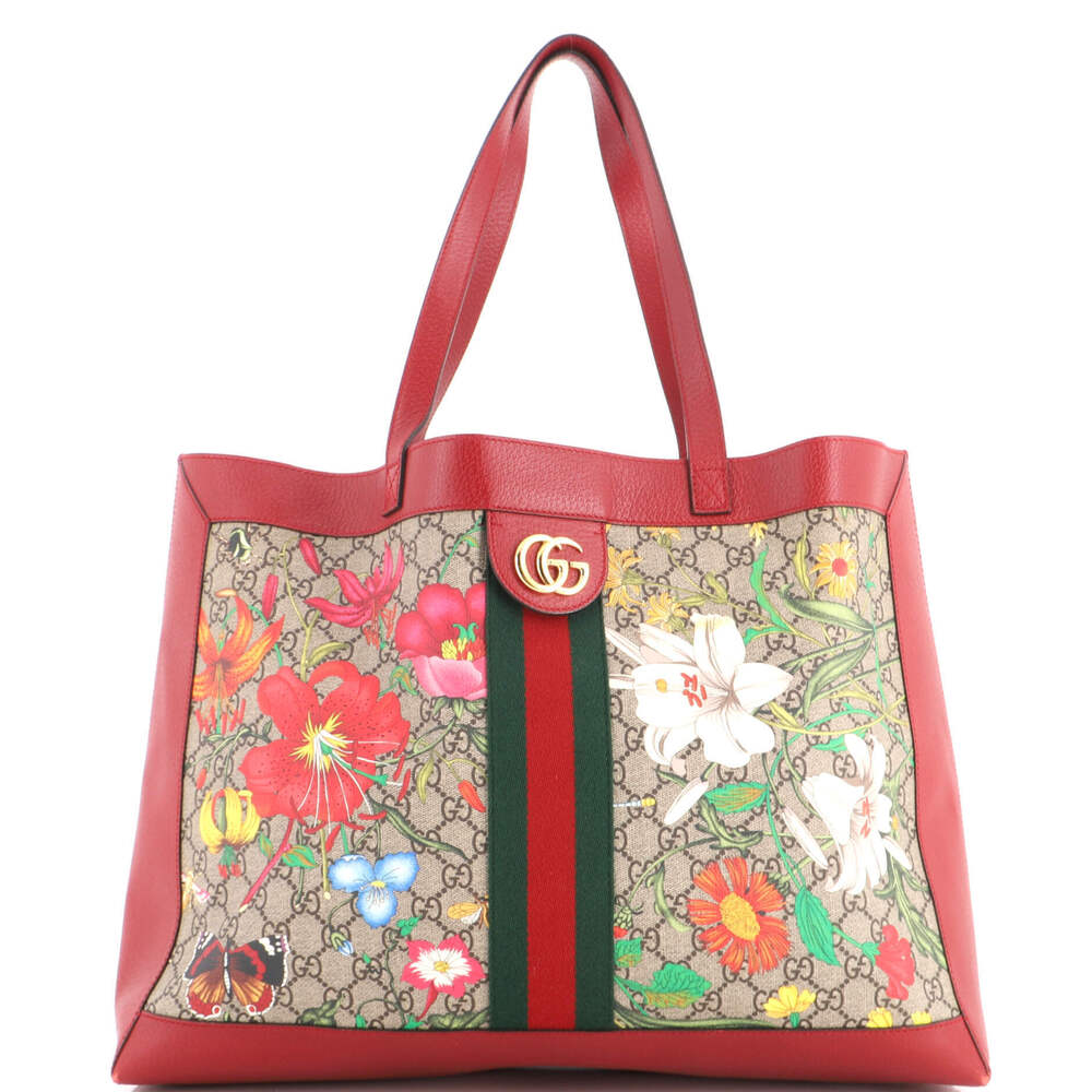 Gucci East West Ophidia Soft Open Tote